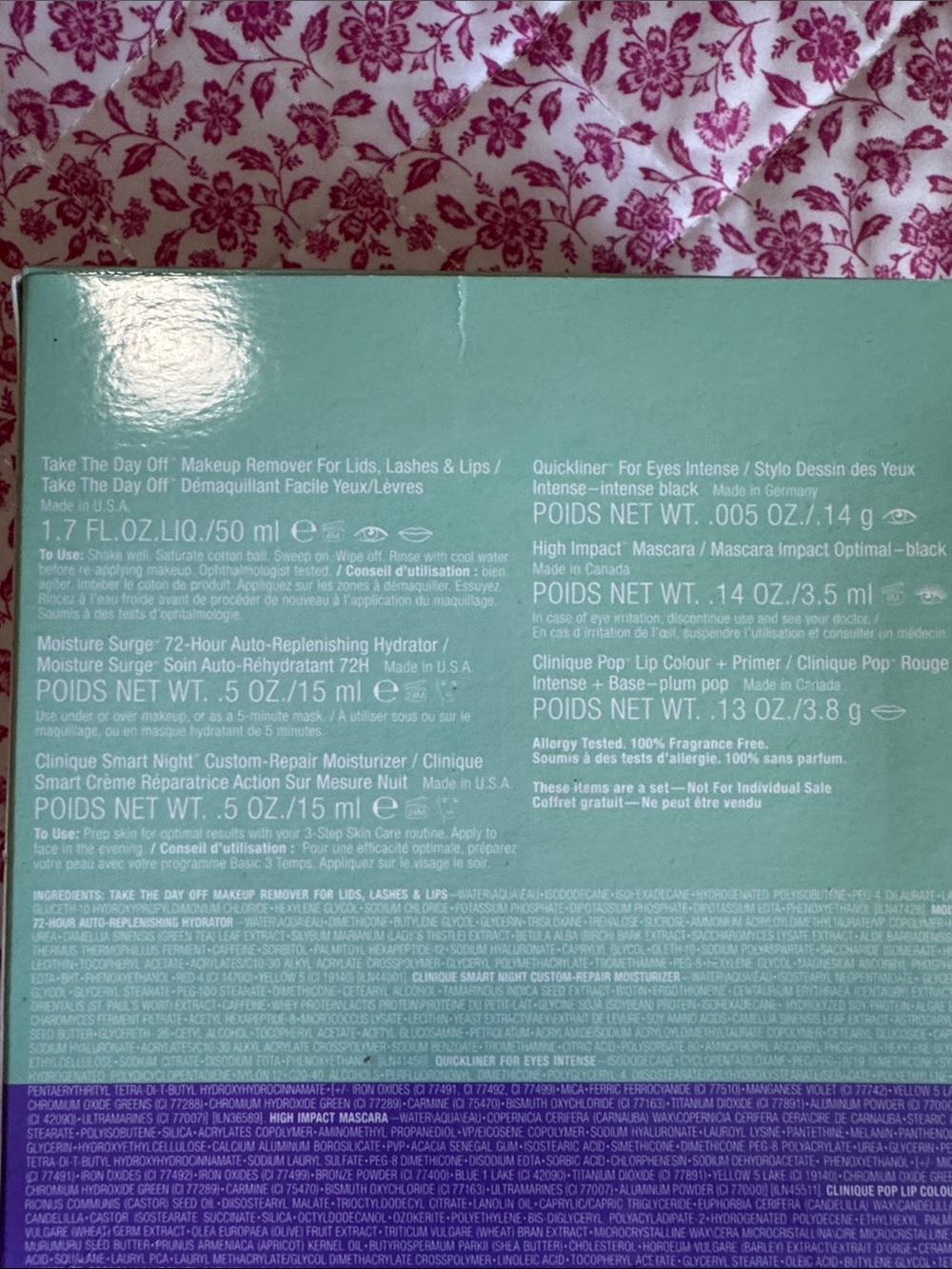 Clinique Makeup And Moisturizer Gift Set - Picture 4 of 4